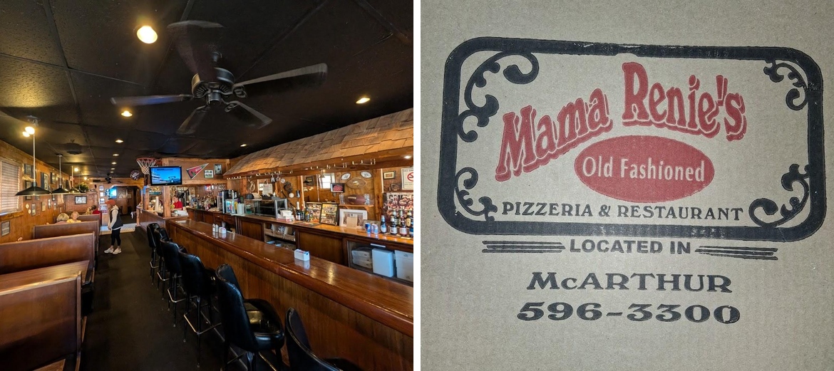 Mama Renie's Pizza of mcarthur Menu